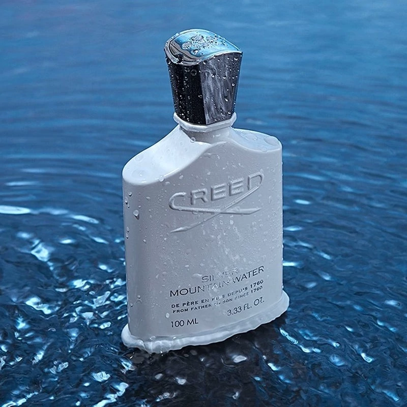 عطر کرید سیلور مانتین واتر - یک گرم تضمینی Creed Silver Mountain Water اسانس اصل و خالص با پخش بو و ماندگاری فوق العاده