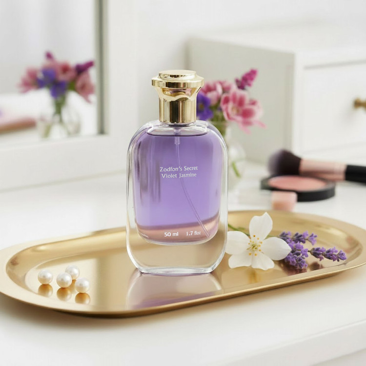 ادو پرفیوم زنانه زدفون مدل Violet Jasmine با رایحه خنک حجم 50 میلی لیتر