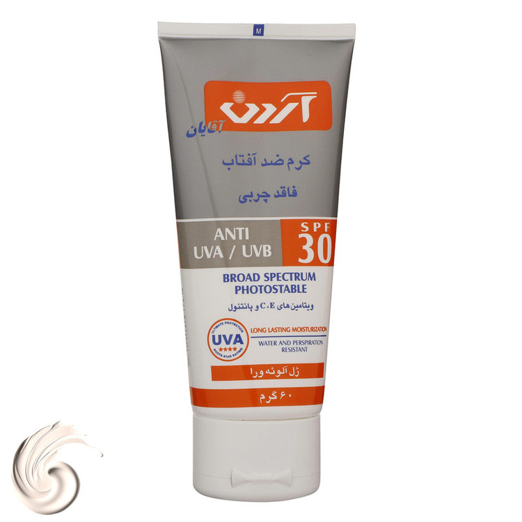 کرم ضدآفتاب آقایان آردن SPF30 وزن 60 گرم