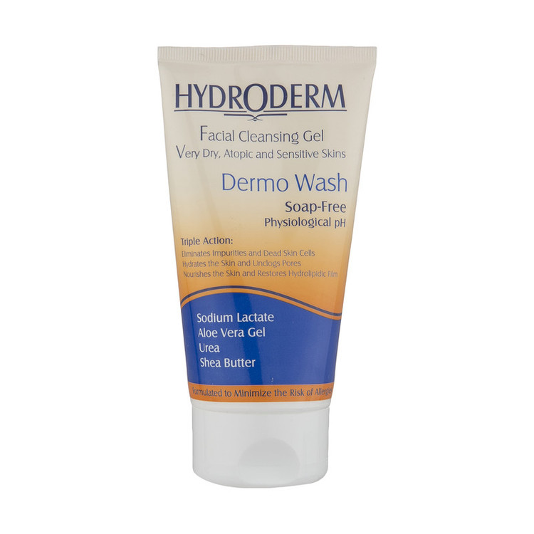 ژل شستوشوی صورت هیدرودرم مدل Very Dry Skin وزن 150 گرم
