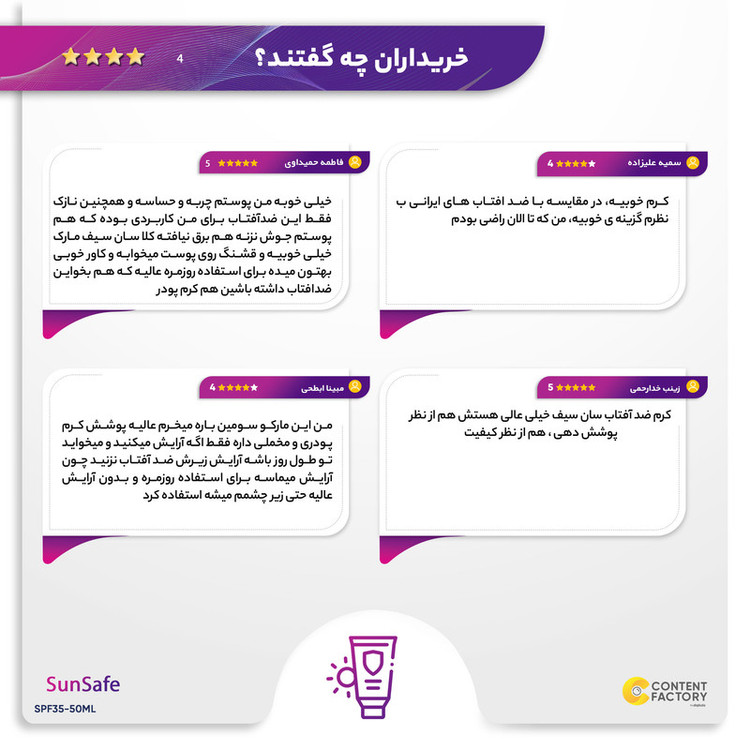 کرم ضدآفتاب و آنتیآکنه رنگی سانسیف مدل SPF35، مناسب پوستهای چرب، حجم 50 میلیلیتر