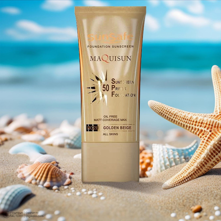 کرم ضد آفتاب رنگی سان سیف، SPF50، مدل NC20، مناسب انواع پوست با تنالیته متوسط و حجم 40 میلیلیتر، محافظتکننده در برابر اشعههای UVA و UVB، دارای فرمولاسیون فاقد چربی، با ماندگاری 2 ساعته