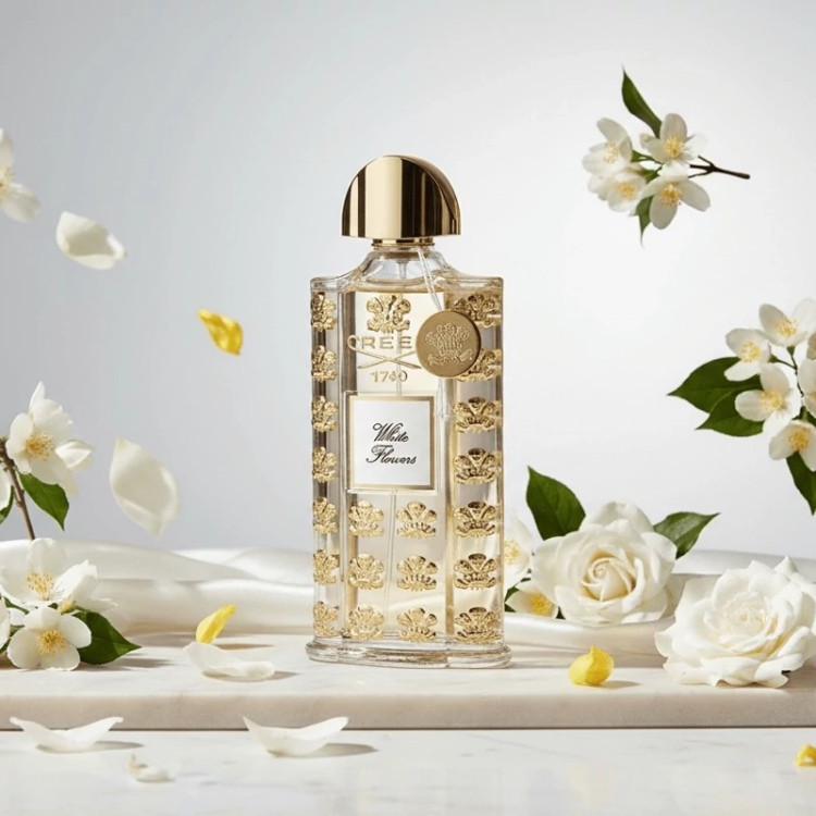 عطر کرید وایت فلاور - یک گرم تضمینی Creed White Flower اسانس اصل و خالص با کیفیت عالی و ماندگاری بالا