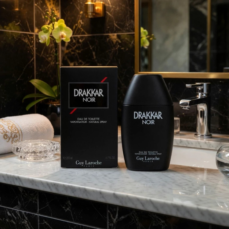 عطر گای لاروش دراکار نویر - یک گرم تضمینی Guy Laroche Drakar Noir اسانس اصل و خالص با کیفیت و ماندگاری عالی
