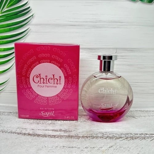عطر چی چی زنانه صورتی - یک گرم تضمینی Sapil chichi اسانس اصل و خالص با کیفیت عالی و ماندگاری بالا