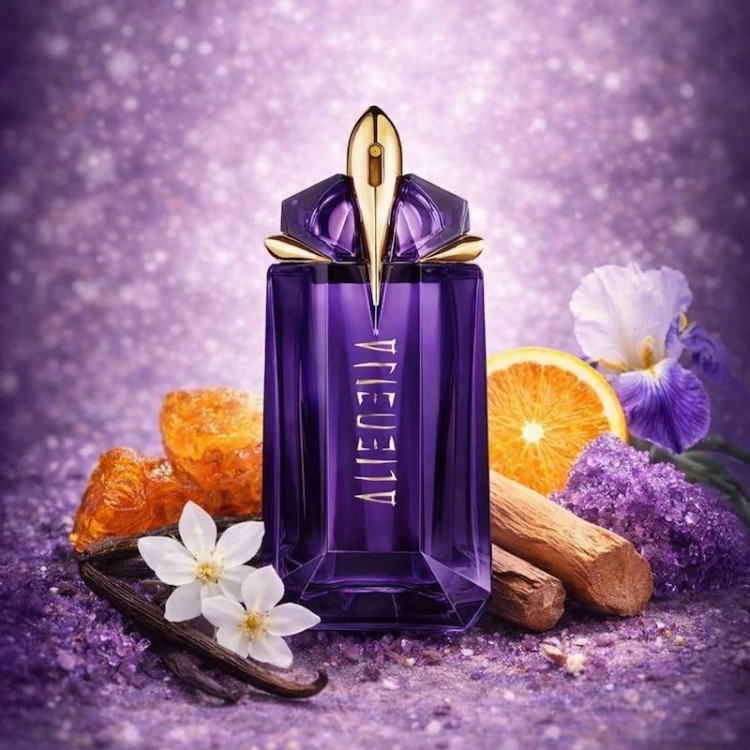 عطر آلین تیری موگلر - یک گرم تضمینی Thierry Mugler Alien اسانس اصل و خالص با کیفیت عالی و ماندگاری بالا