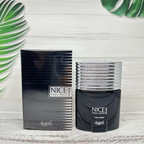 عطر نایس بلک - یک گرم تضمینی Sapil Nice Feeling Black اسانس اصل و خالص با کیفیت عالی و ماندگاری بالا