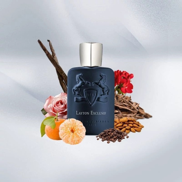عطر مارلی لیتون - یک گرم تضمینی Parfums De Marly Leyton اسانس اصل و خالص با کیفیت عالی و ماندگاری بالا