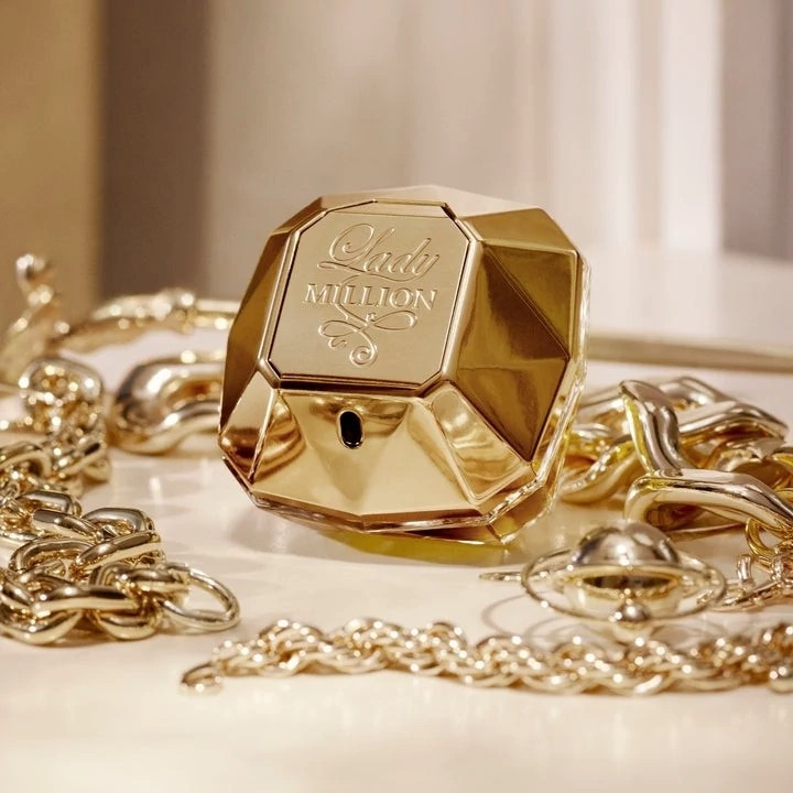 عطر لیدی میلیون - یک گرم تضمینی Paco Rabanne Lady Million اسانس اصل و خالص با کیفیت عالی و ماندگاری بالا