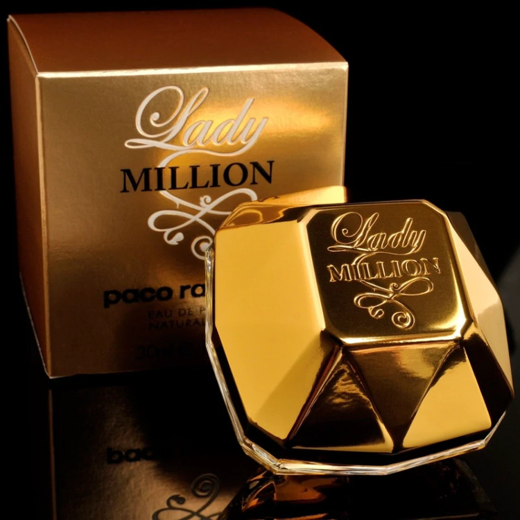عطر لیدی میلیون - یک گرم تضمینی Paco Rabanne Lady Million اسانس اصل و خالص با کیفیت عالی و ماندگاری بالا
