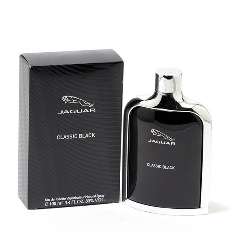 عطر جگوار بلک کلاسیک - یک گرم تضمینی Jaguar Classic Black اسانس اصل و خالص با کیفیت عالی و ماندگاری بالا