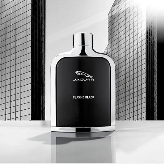 عطر جگوار بلک کلاسیک - یک گرم تضمینی Jaguar Classic Black اسانس اصل و خالص با کیفیت عالی و ماندگاری بالا