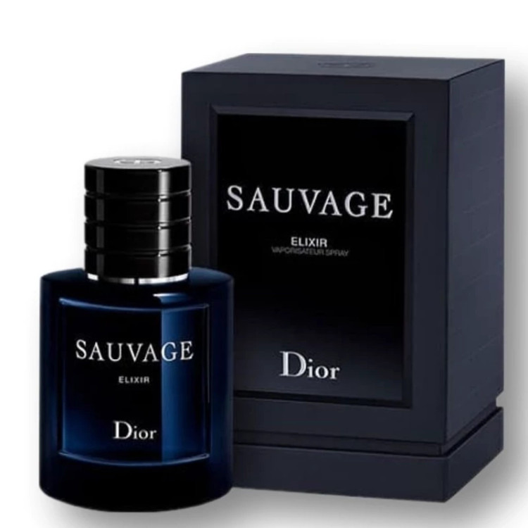عطر دیور ساواج الکسیر - یک گرم تضمینی Dior Sauavage Elixir اسانس اصل و خالص ژیوادان سوئیس با کیفیت و ماندگاری فوق العاده