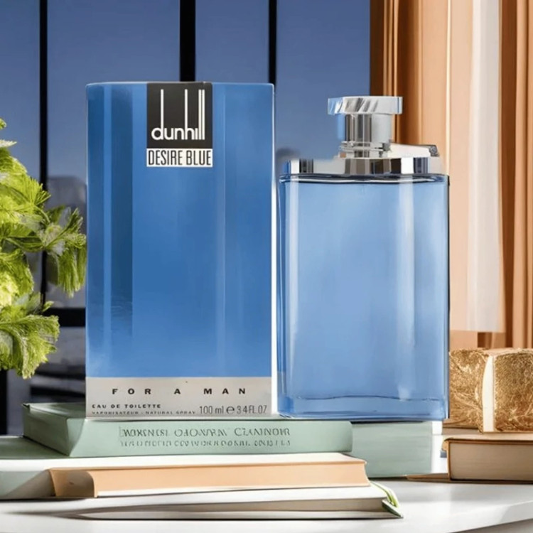 عطر دانهیل دیزایر بلو - یک گرم تضمینی Dunhill Desire blue اسانس اصل و خالص با کیفیت و ماندگاری فوق العاده