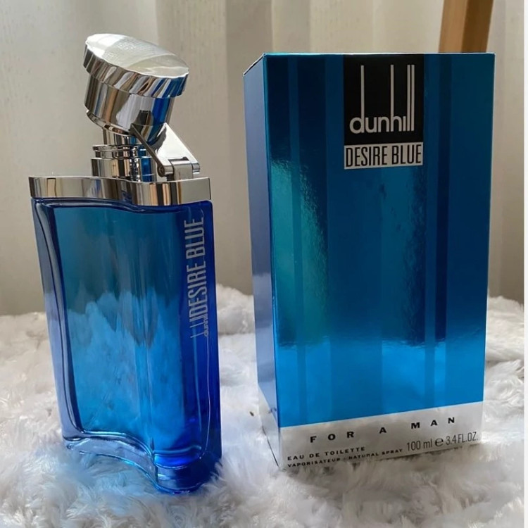 عطر دانهیل دیزایر بلو - یک گرم تضمینی Dunhill Desire blue اسانس اصل و خالص با کیفیت و ماندگاری فوق العاده