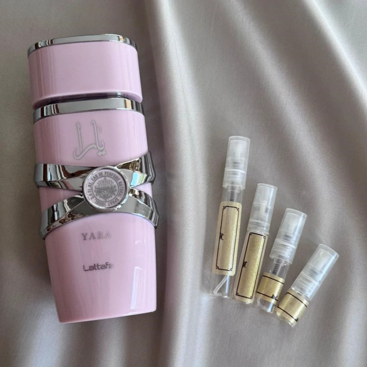 عطر یارا صورتی - یک گرم تضمینی Yara Pink Lettafe اسانس اصل و خالص با کیفیت عالی