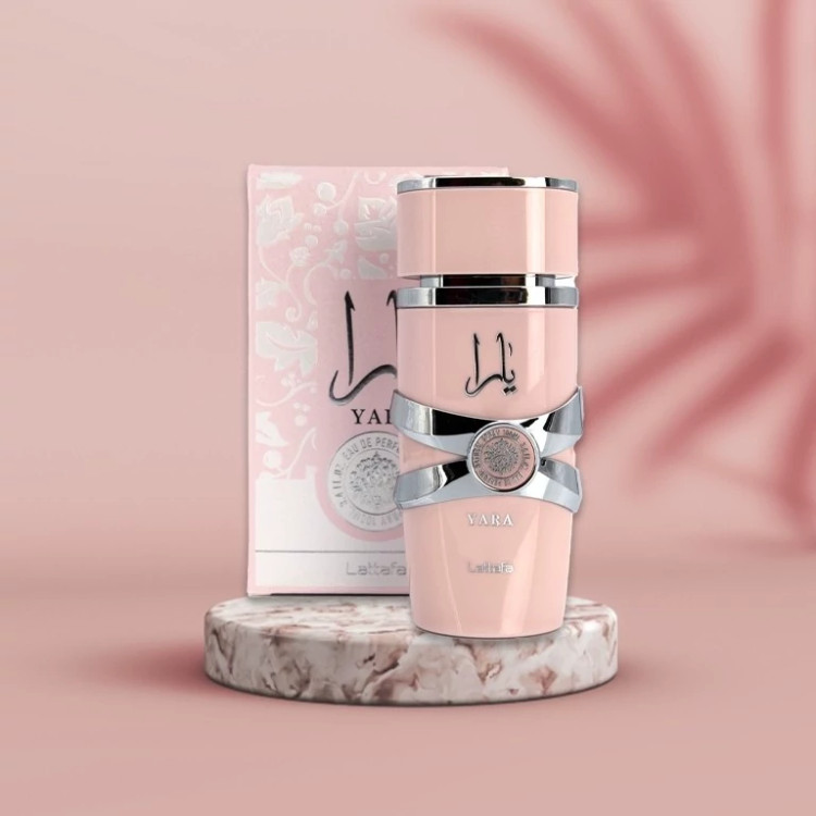 عطر یارا صورتی - یک گرم تضمینی Yara Pink Lettafe اسانس اصل و خالص با کیفیت عالی