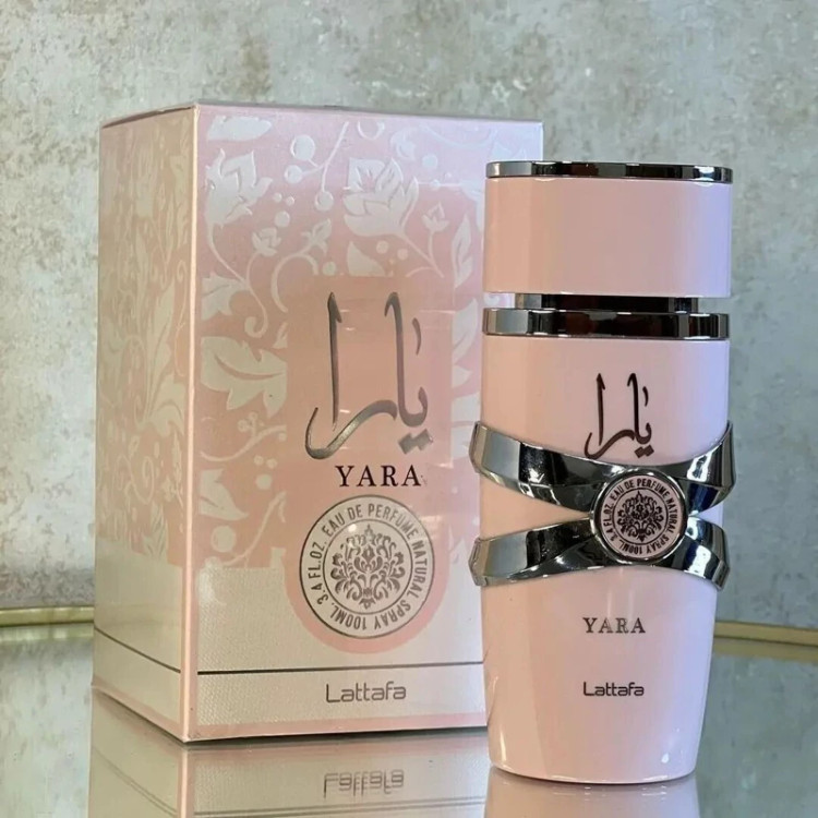 عطر یارا صورتی - یک گرم تضمینی Yara Pink Lettafe اسانس اصل و خالص با کیفیت عالی