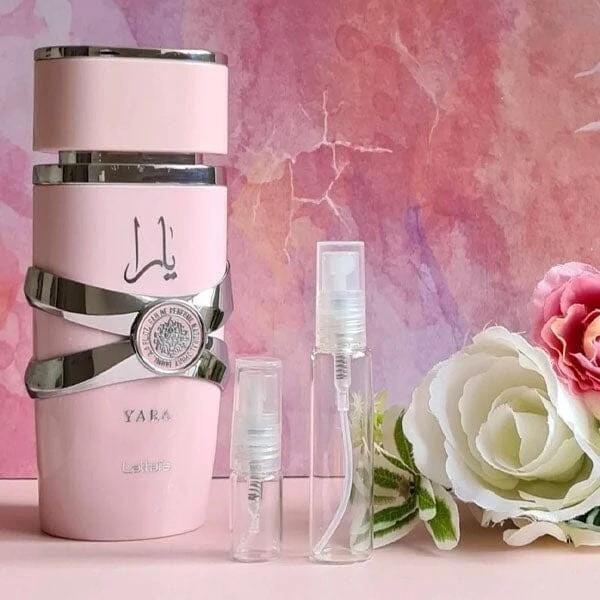عطر یارا صورتی - یک گرم تضمینی Yara Pink Lettafe اسانس اصل و خالص با کیفیت عالی