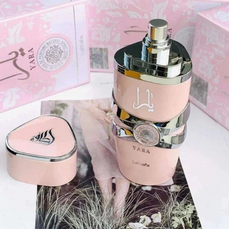 عطر یارا صورتی - یک گرم تضمینی Yara Pink Lettafe اسانس اصل و خالص با کیفیت عالی