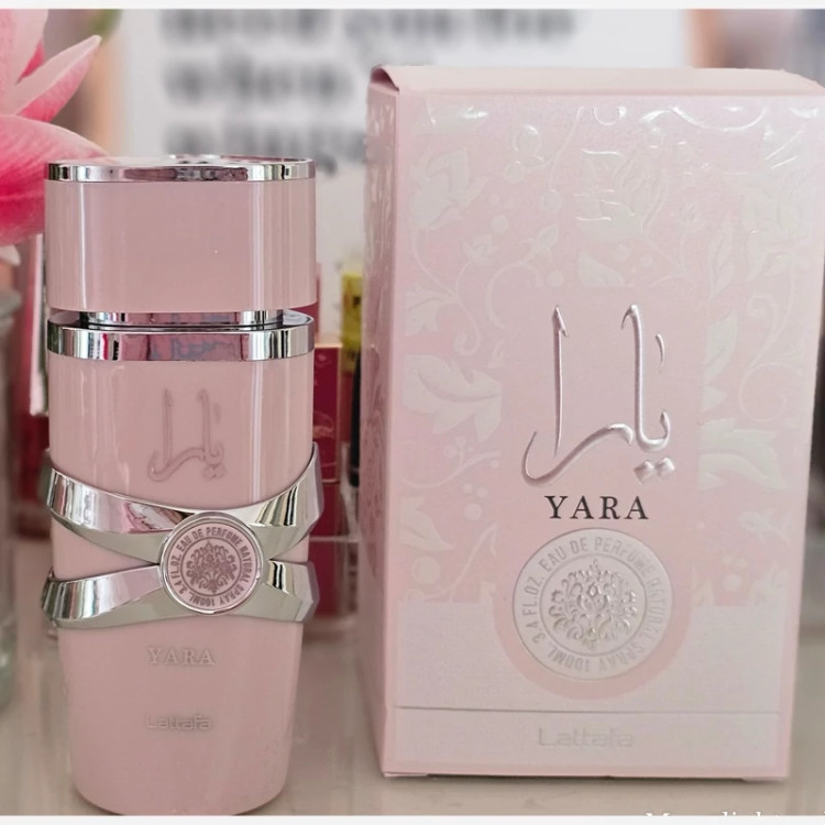 عطر یارا صورتی - یک گرم تضمینی Yara Pink Lettafe اسانس اصل و خالص با کیفیت عالی