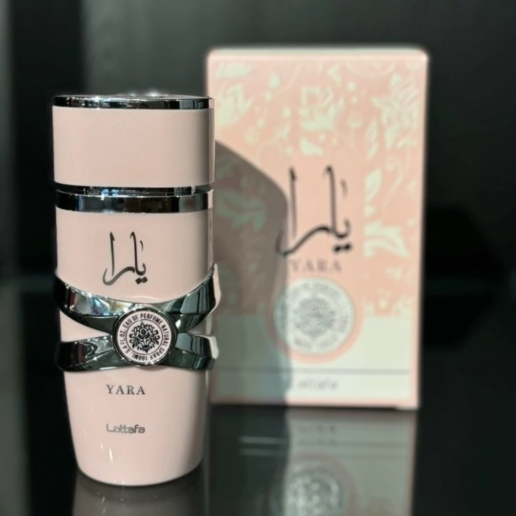 عطر یارا صورتی - یک گرم تضمینی Yara Pink Lettafe اسانس اصل و خالص با کیفیت عالی